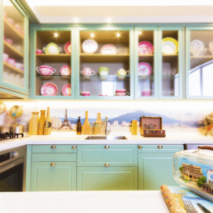 Glass-front Cabinets: Enhancing Kitchen Aesthetics