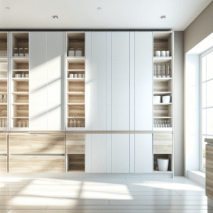 Maximizing Storage with Tall Kitchen Cabinets