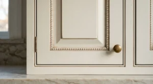 Adding Dimension with Glazed Cabinets