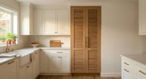 Adding Character with Louvered Cabinets